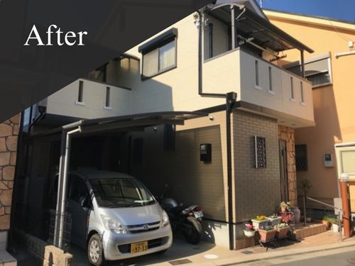 交野市|屋根･外壁塗装[戸建約30坪]S
