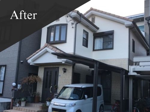 茨木市|屋根･外壁塗装[戸建約30坪]U