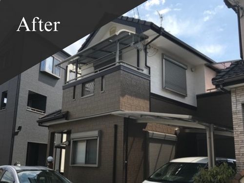 高槻市|屋根･外壁塗装[戸建約35坪]H