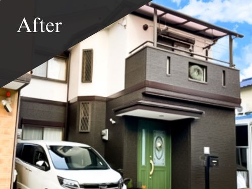 高槻市|屋根･外壁塗装[戸建約25坪]E