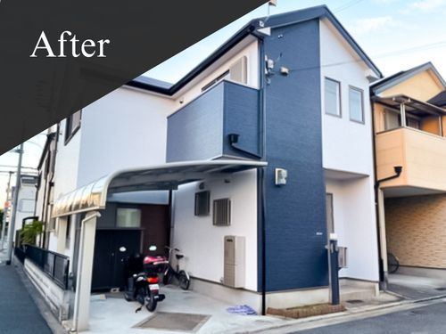 交野市|屋根･外壁塗装[戸建約27坪]K